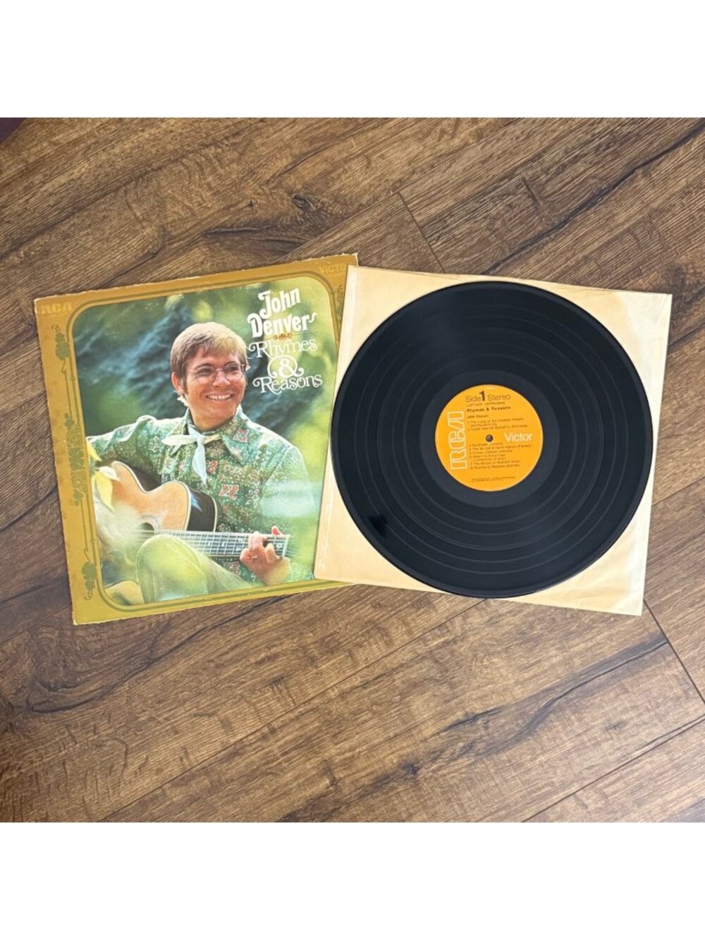 John Denver Rhymes & Reasons Vinyl LP Victor LSP-4207 Stereo1969 RCA Records